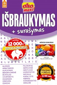 ID22 oho maxi! Išbraukymas ir surašymas 2025 Sausis Nr. 1 virselis